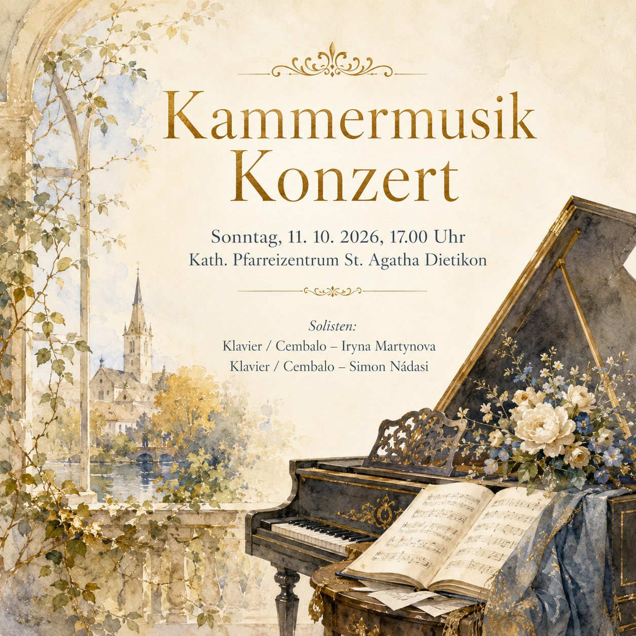 Kammermusik Konzert poster