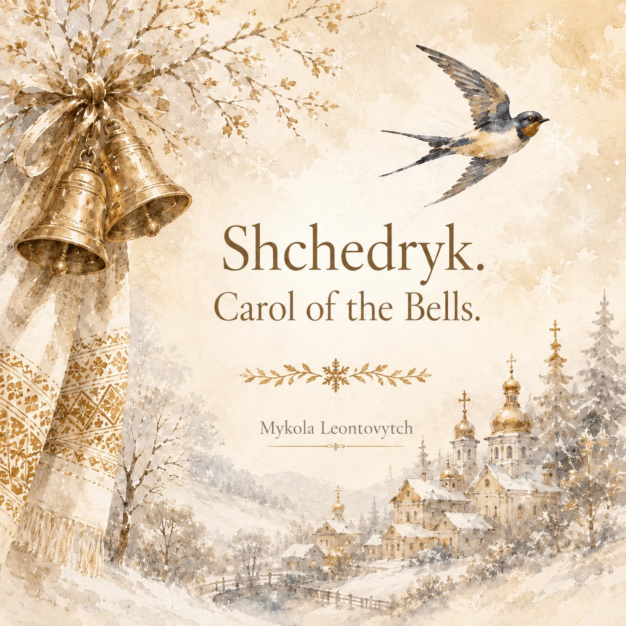 Carol of the Bells - Shchedryk sheet music cover