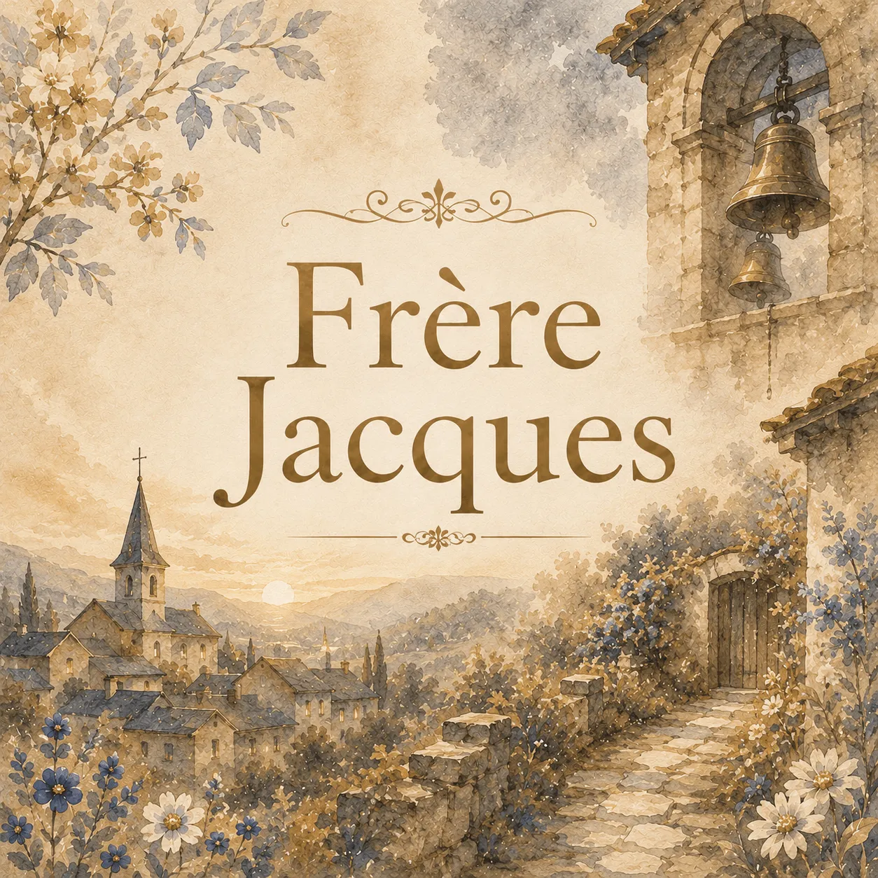 Frere Jacques sheet music cover