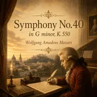 Mozart Symphony 40 sheet music cover