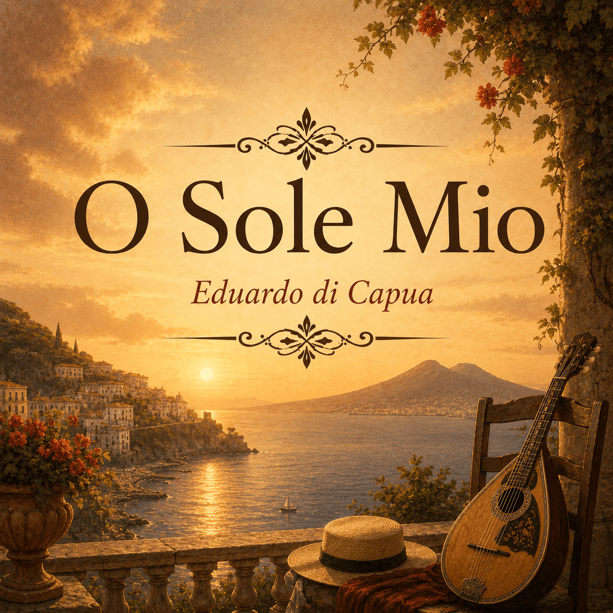 O Sole Mio sheet music cover