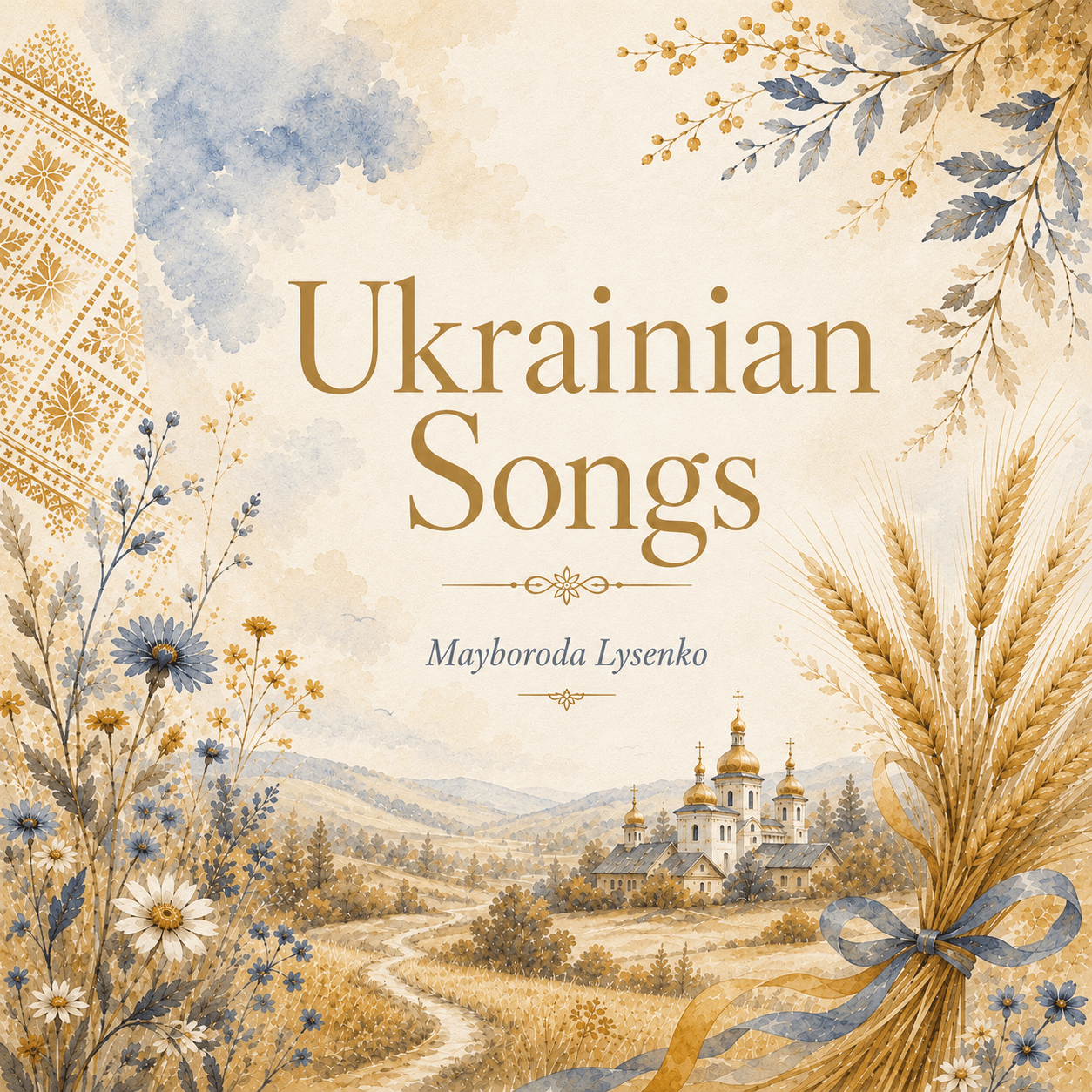 Ukrainian Songs sheet music cover